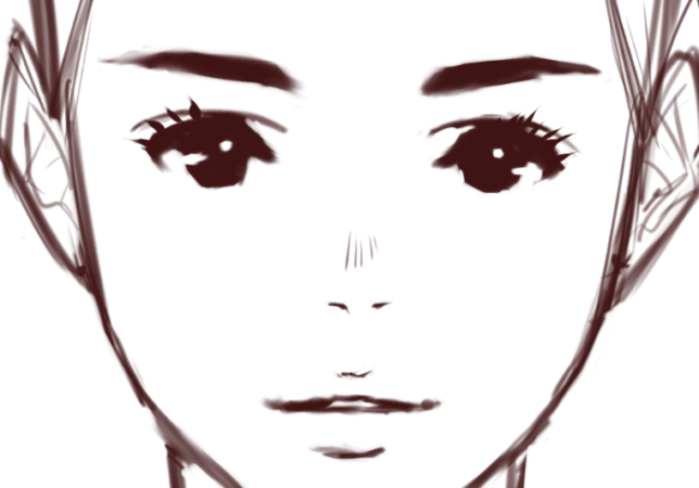 これで女の子のイラストが描ける 綺麗な顔を描くためのたった2つのポイント マエコのデジタル工房
