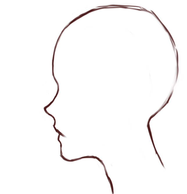 斜めアングル45度の顔を描くコツとは リアルな女の子の描き方解説 マエコのデジタル工房