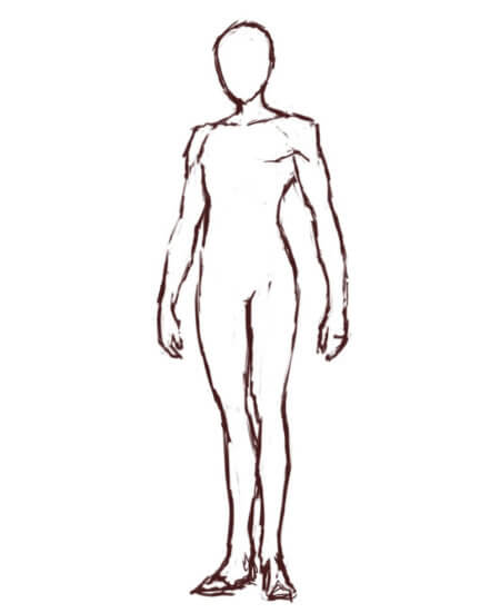 複雑なポーズ 人体の描き方をマスターせよ 空間把握が苦手でも立体的な人物イラストを描く方法とは マエコのデジタル工房